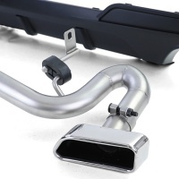 Kit Diffuseur Echappement BMW serie 5 F10 F11 duplex look V8 - Mat