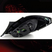 2 Feux arriere Opel Corsa D 3P 06-14 - Noir
