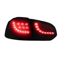 2 Feux arriere VW Golf 6 dynamiques - LED - Fume