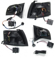 2 Feux LED AUDI A4 B7 avant 04-08 LED - Noir