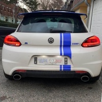 2 Feux arriere VW Scirocco 08-14 LED LTI - Rouge - Dynamique