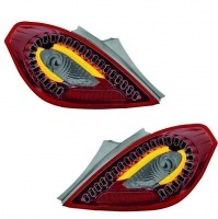 2 Feux arriere Opel Corsa D 3P 06-14 - Rouge