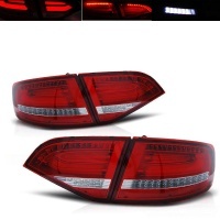 2 Feux fullLED AUDI A4 B8 Avant 08-11 LTI Rouge