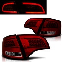 2 Feux LED AUDI A4 B7 avant 04-08 LED - cligno led - Fumé Rouge