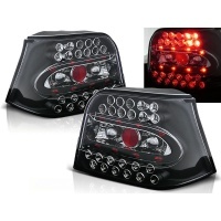 2 Feux arriere VW Golf 4 97-03 LED - Noir