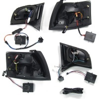 2 Feux LED AUDI A4 B7 04-08 LED - Noir