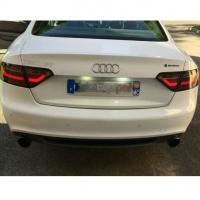 2 Feux LED Audi A5 8T 07-11 - Fumé Rouge