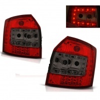 2 Feux arriere LED AUDI A4 (B6) 00-04 - avant - Rouge fume