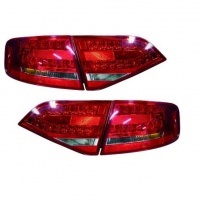 2 Feux LED AUDI A4 B8 07-11 LED Rouge Clair