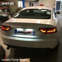 2 Feux LED Audi A5 8T 07-11 - Rouge