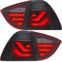 2 Feux arriere BMW Serie 3 E91 05-08 - LTI - Fumé - Rouge