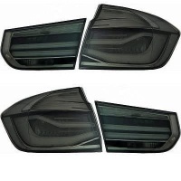 2 Feux arriere LED BMW Serie 3 F30 - 11-15 - Noir