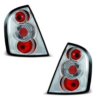 2 Feux arriere Skoda Fabia I - 99-04 - Chrome