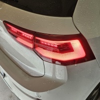 2 Feux arriere dynamiques VW Golf 8 20-24 - LED look IQ - Rouge