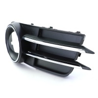 Grille antibrouillard droite Audi A6 C7 4G - Noir Chrome