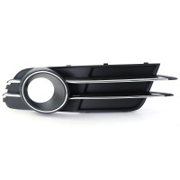 Grille antibrouillard droite Audi A6 C7 4G - Noir Chrome