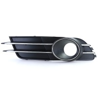 Grille antibrouillard gauche Audi A6 C7 4G - Noir Chrome