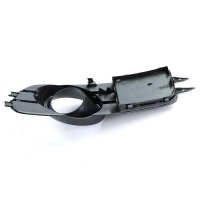 Grille antibrouillard gauche Audi A6 C7 4G - Noir Chrome