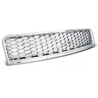 Grille calandre Audi A4 B6 00-04 - chrome - look RS4