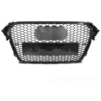 Grille calandre Audi A4 B8 12-15 - noir brillant laque - PDC - look RS4