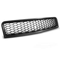 Grille calandre Audi A4 B6 00-04 - mat noir - look RS4