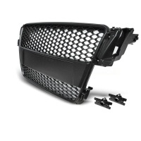 Grille calandre Audi A5 07-11 - look RS5 - Noir Mat