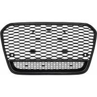 Grille calandre Audi A6 C7 11-14 - Noir  - look RS6 quattro