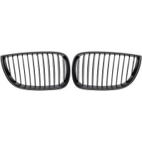 Grilles calandre BMW Serie 1 E81  E87 04-07 - Noir Mat