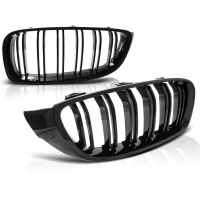 Grilles calandre BMW Serie 4 F32 F33 F36 look M4 - Noir