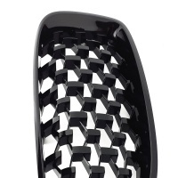 Grilles calandre BMW Serie 4 F32 F33 F36 look Diamant - Noir Brillant