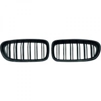 Grilles calandre BMW Serie 5 F10 F11 13-17 look M - Noir Brillant