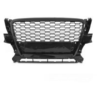 Grille calandre Audi Q5 8R 08-12 - look RSQ5 phase 1 - Noir Brillant - PDC