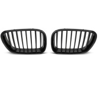 Grilles calandre BMW X5 E53 phase 1 99-03 - Noir Brillant Mat