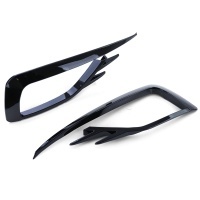 Grilles VW GOLF 7.5 phase 2 - look GTI - Noir brillant