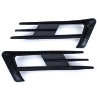 Grilles VW GOLF 7 phase 1 - look GTI nid d'abeille - Noir brillant