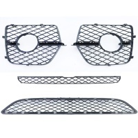 Kit Grilles look M - BMW X6 E71 06-14 - Noir Mat