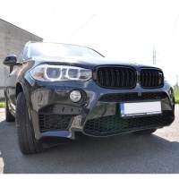 Grilles calandre BMW X5 F15 X6 F16 13-18 - Noir Brillant look M