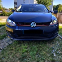 2 Phares avant VW Golf 7 - look GTI - Noir - Dynamiques