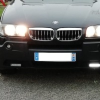 Grilles calandre BMW X3 E83 03-06 - Chrome