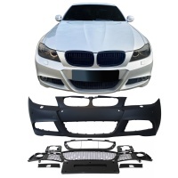 Pare choc avant BMW Serie 3 E90 E91 LCI 09-11 look pack M - PDC