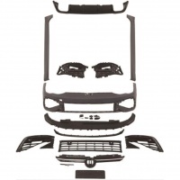 Kit carrosserie complet VW Golf 8 (VIII) 19-24 - look R + calandre LED
