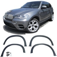 Kit elargissement d'aile 4pieces  BMW X5 E70 10-13
