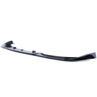 Spoiler lame de pare choc - BMW Serie E46 coupe cab - look mperf - noir brillant