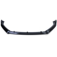 Spoiler lame avant VW Polo 5 - 6C 14-17 - look sport noir brillant