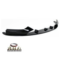 Spoiler lame pare choc - BMW Serie 2 F22 F23 13-20 - mperf - noir brillant