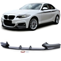 Spoiler lame de pare choc - BMW Serie 2 F22 F23 -13-21 - look carbone mperf