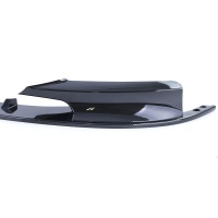 Spoiler lame de pare choc - BMW Serie 3 F30 F31 11-18  - look mperf - noir carbone