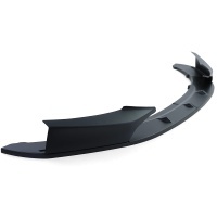 Spoiler lame de pare choc - BMW Serie 1 F20 F21 10-14 - look mperf - noir mat