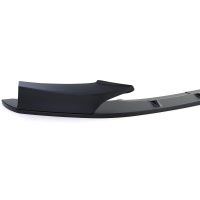 Spoiler lame de pare choc - BMW Serie 1 F20 F21 10-14 - look mperf - noir mat