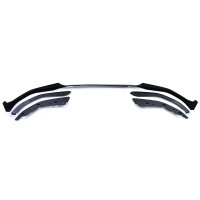Spoiler lame pare choc - BMW Serie 3 G20 G21 18-21  - look mperf - noir brillant